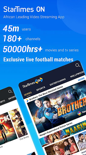 Android application StarTimes ON-Live TV, Football screenshort
