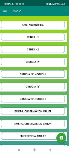 SIGEHO MOVIL Screen 2