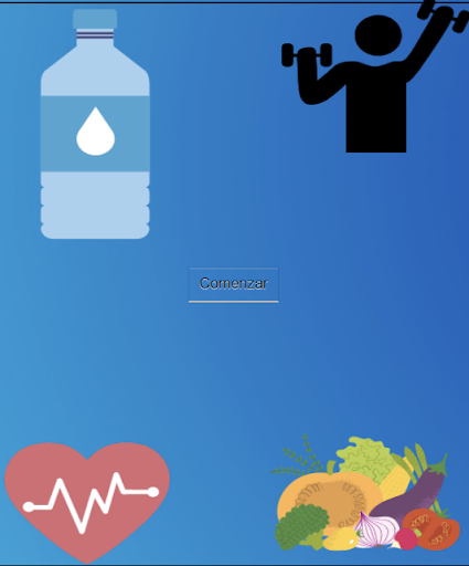Healthy and Diet APP Screen 3