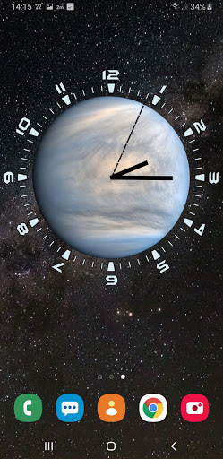 Planets Clockfaces Pack Screen 3