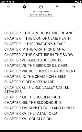 Book, My Young Alcides Screen 3