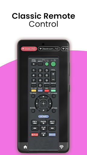 Android application Remote for Sony Smart TV screenshort