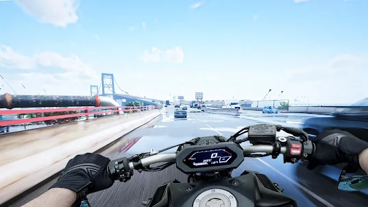 Traffic Moto Bike Rider City