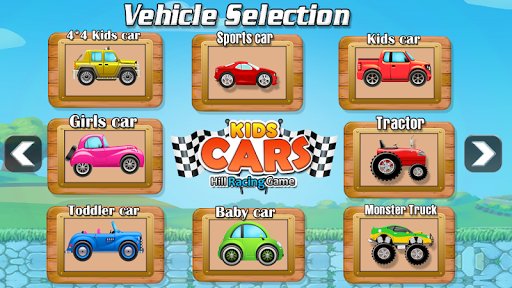 Kids Cars hill Racing games - Toddler Driving 3.15 screenshots 2