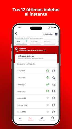 Chilquinta APP Screen 3