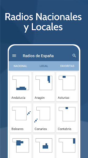 Android application Radios de España - Emisoras FM screenshort