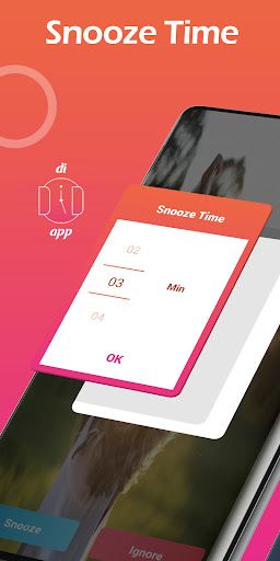 Android application Didid: Daily Video Alarm Clock screenshort