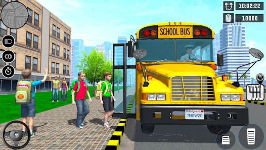 School Bus: Ultimate Bus Games apkpoly screenshots 1