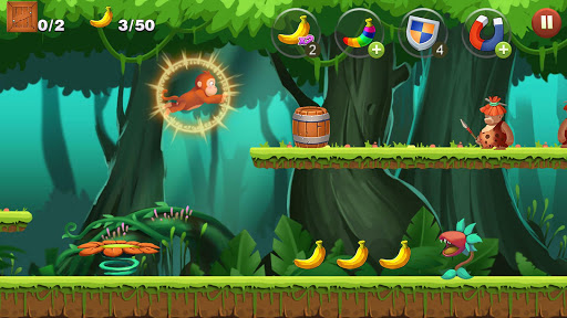 Jungle Monkey Run apkpoly screenshots 3