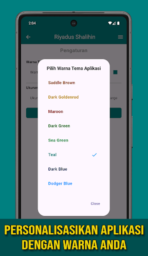Riyadus Shalihin Hadiths Book screenshot 6