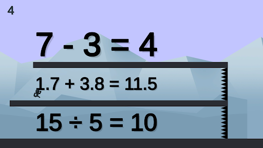 Math Runner Screen 2