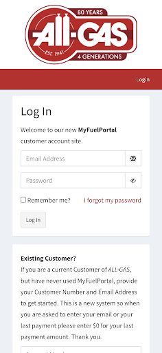Android application All-Gas screenshort