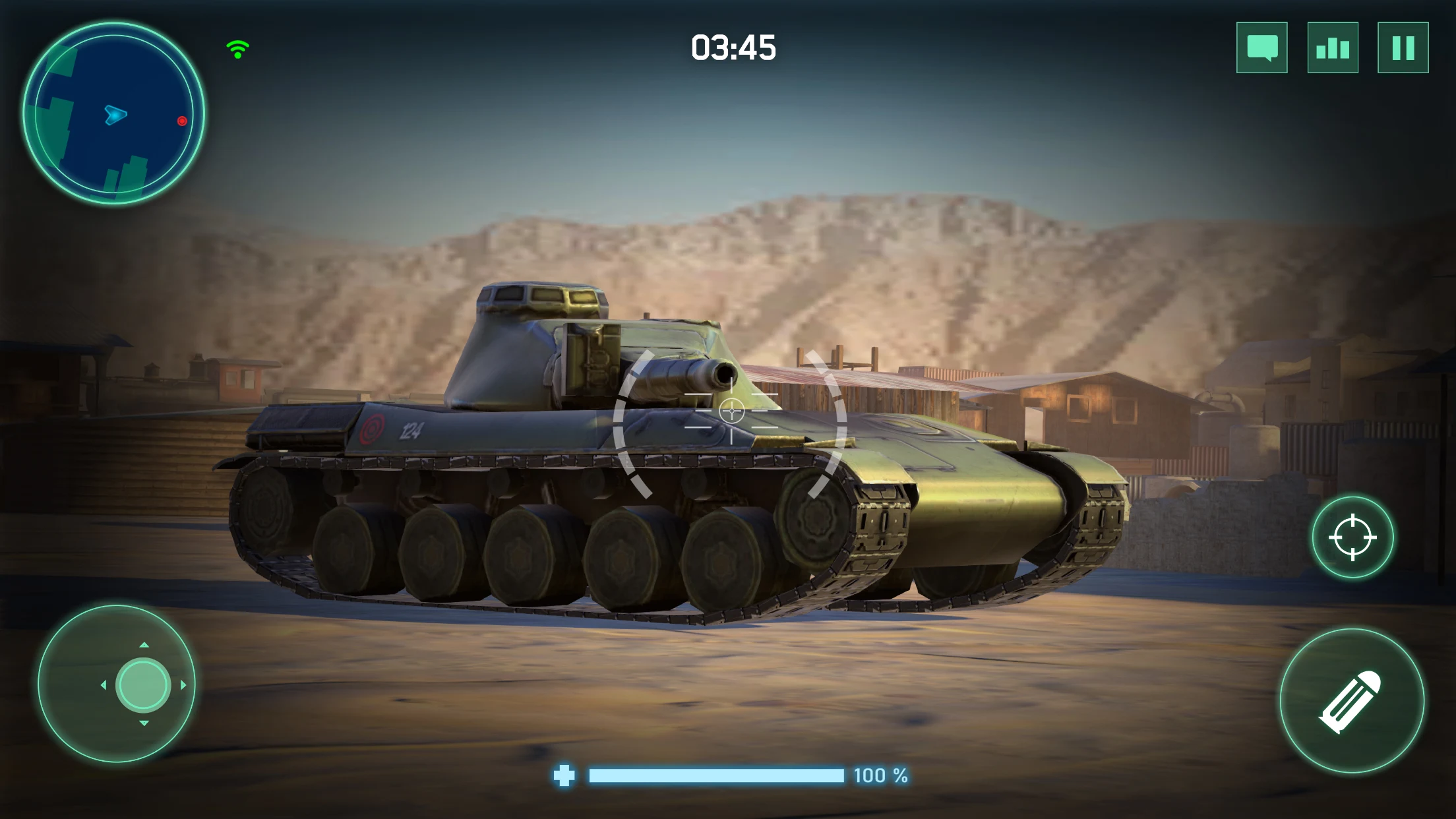 Use the Unlimited money feature to upgrade tanks