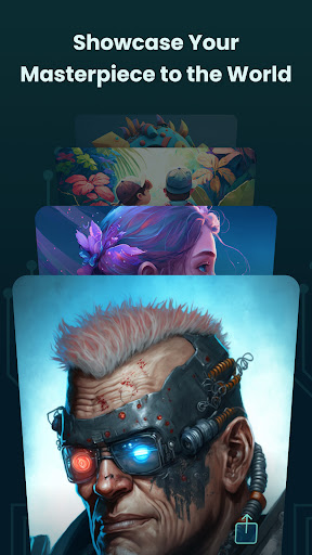 Screenshot of GenZArt: Fast AI Art Generator