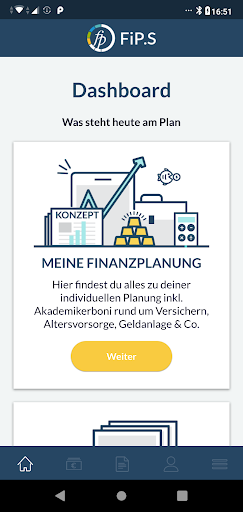 FiP.S – Smarte Finanzplanung Screen 2