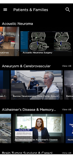 BarrowNeuro TV Screen 3