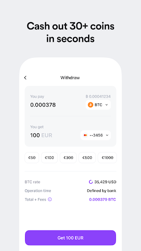Gleec Card Crypto-powered card Screen 3
