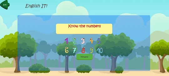 Game for kids: Learn numbers