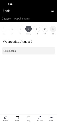Volution Fitness Screen 2