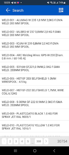 BASSnet Inventory App 2.10SP1 Screen 3