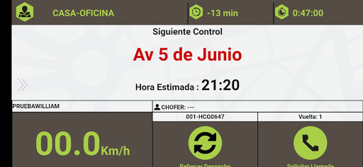 Buses Track Screen 2