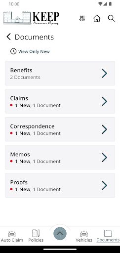 Keep Insurance Services Screen 3