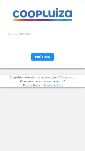 Android application CoopLuiza screenshort