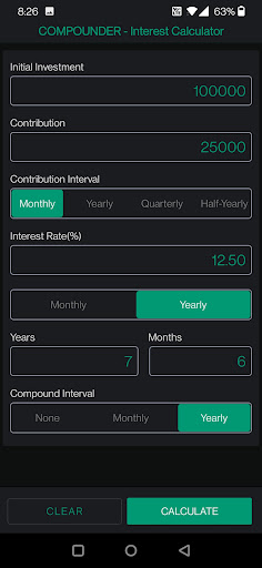 Compound Interest Calculator 5