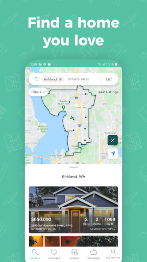 Android application Finaya Buy & Sell Real Estate screenshort