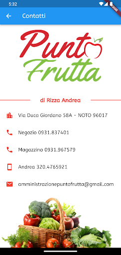 Punto Frutta Screen 3