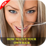 How to cut your own hair icon