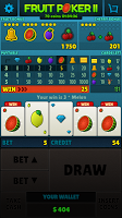 screenshot of Fruit Poker II