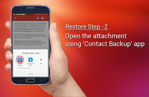 Contact Backup