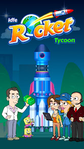 Idle Rocket Tycoon: Space Factory  screenshots 1