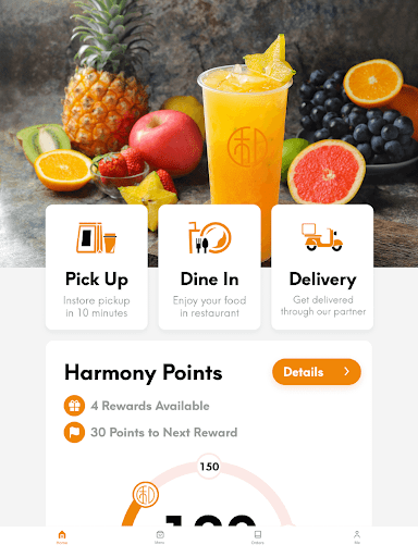 Harmony Tea Shoppe Screen 3
