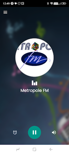 Android application Métropole FM screenshort