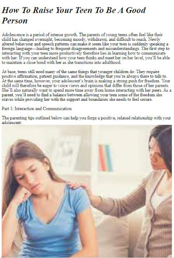 How to Influence Your Teens Screen 3