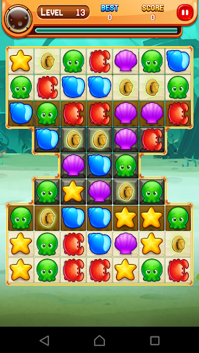 Jewel Quest Fish Sea Star