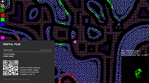 Feral File Screen 3