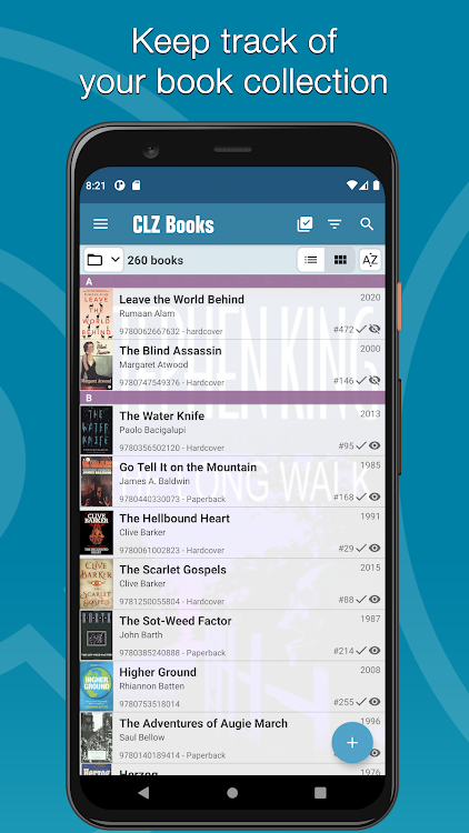 CLZ Books - Book Organizer - 9.0.1 - (Android)