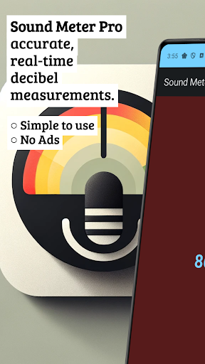 Android application Sound Meter screenshort