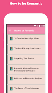 How to be Romantic