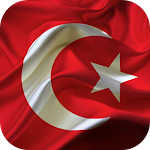 Cover Image of ดาวน์โหลด Flag of Turkey Live Wallpaper  APK