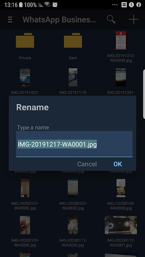File Manager Screen 3