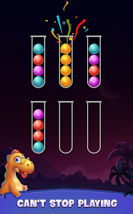 Color Ball Sort Puzzle - Dino Bubble Sorting Game  APK screenshots 21