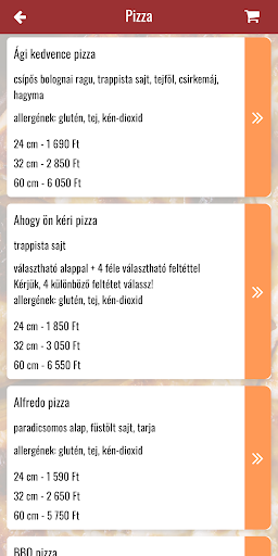 Pizza Corner Tata Screen 2
