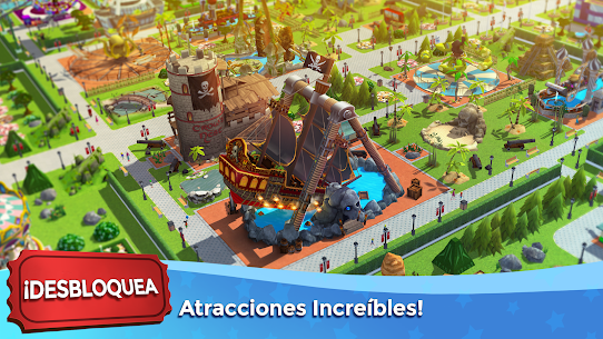 Descargar RollerCoaster Tycoon Touch APK 2024: Dinero Ilimitado 2