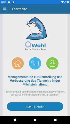 Android application QWohl screenshort