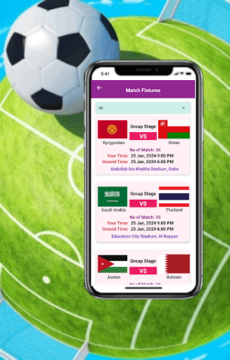 World Cup Qualifying 2026 AFC Screen 2