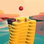Cover Image of डाउनलोड The Stack Tower : Ball Fall ga  APK